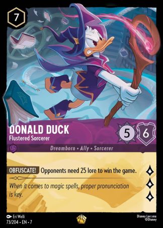 Donald Duck - Flustered Sorcerer  ·  Archazia's Island 73