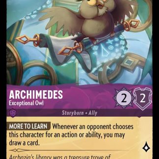 Archimedes - Exceptional Owl  ·  Archazia's Island 76