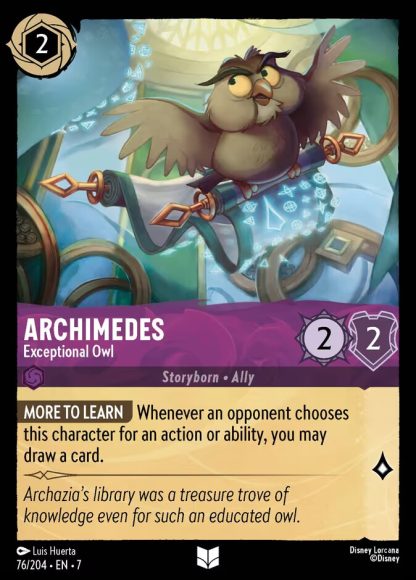 Archimedes - Exceptional Owl · Archazia's Island 76