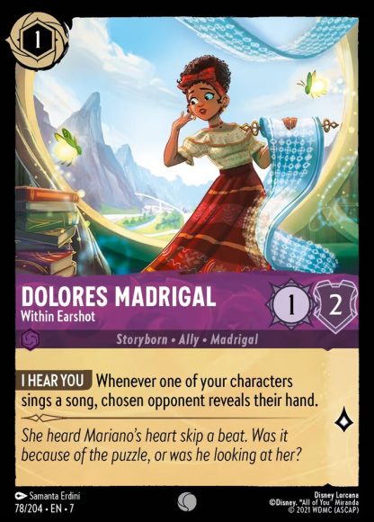 Dolores Madrigal - Within Earshot · Archazia's Island 78
