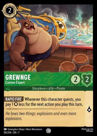Grewnge - Cannon Expert  ·  Archazia's Island 86