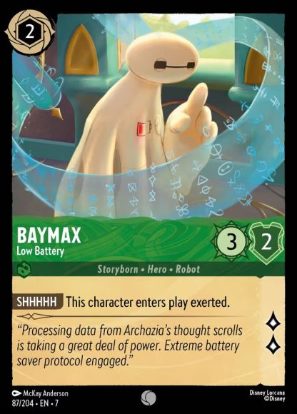 Baymax - Low Battery · Archazia's Island 87