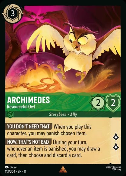 Archimedes - Resourceful Owl · Reign of Jafar 113