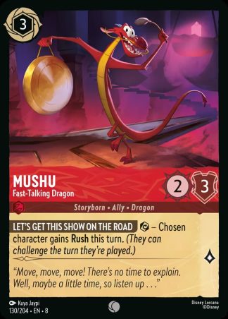 Mushu - Fast-Talking Dragon  ·  Reign of Jafar 130