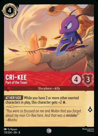 Cri-Kee - Part of the Team  ·  Reign of Jafar 131