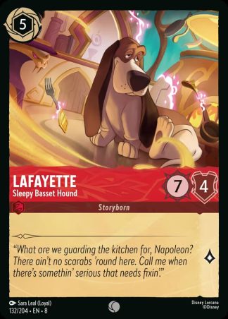 Lafayette - Sleepy Basset Hound  ·  Reign of Jafar 132