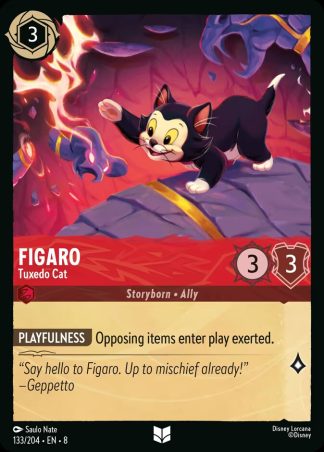 Figaro - Tuxedo Cat  ·  Reign of Jafar 133