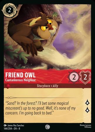 Friend Owl - Cantankerous Neighbor  ·  Reign of Jafar 144