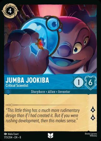 Jumba Jookiba - Critical Scientist  ·  Reign of Jafar 173