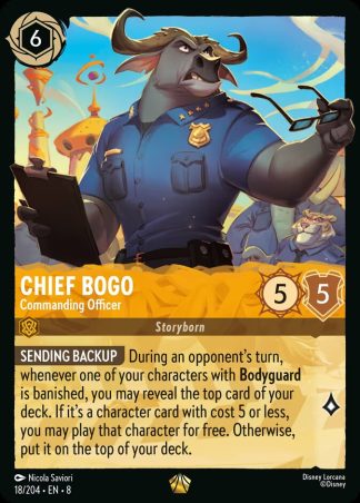 Chief Bogo - Commanding Officer  ·  Reign of Jafar 18