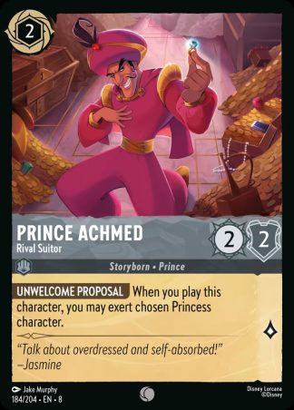 Prince Achmed - Rival Suitor  ·  Reign of Jafar 184