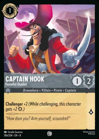 Captain Hook - Forceful Duelist  ·  Reign of Jafar 186
