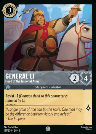 General Li - Head of the Imperial Army  ·  Reign of Jafar 187