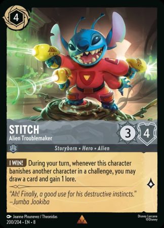 Stitch - Alien Troublemaker  ·  Reign of Jafar 200
