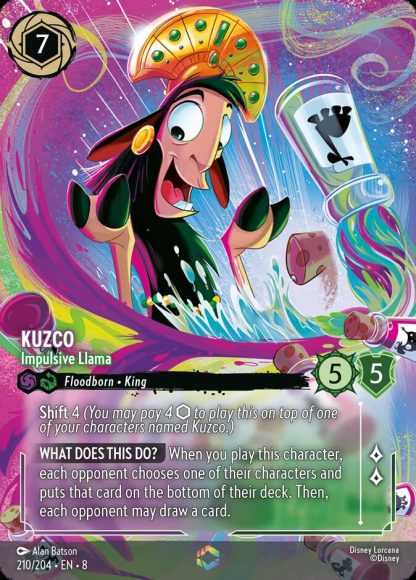 Kuzco - Impulsive Llama · Reign of Jafar 210