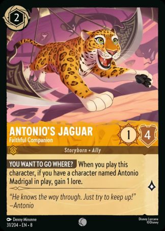 Antonio's Jaguar - Faithful Companion  ·  Reign of Jafar 31