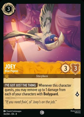 Joey - Blue Pigeon  ·  Reign of Jafar 36