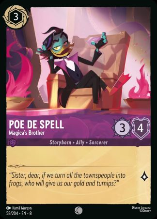 Poe De Spell - Magica's Brother  ·  Reign of Jafar 58