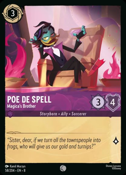 Poe De Spell - Magica's Brother · Reign of Jafar 58
