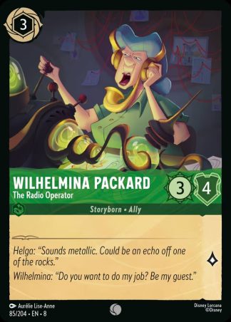 Wilhelmina Packard - The Radio Operator  ·  Reign of Jafar 85