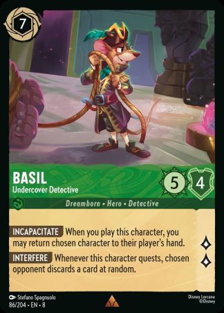 Basil - Undercover Detective  ·  Reign of Jafar 86