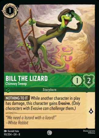 Bill the Lizard - Chimney Sweep  ·  Reign of Jafar 90