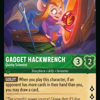 Gadget Hackwrench - Quirky Scientist  ·  Reign of Jafar 99
