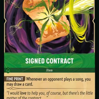 Signed Contract  ·  Fabled 101