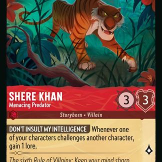 Shere Khan - Menacing Predator  ·  Fabled 104