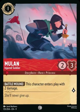 Mulan - Injured Soldier  ·  Fabled 125