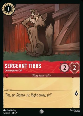 Sergeant Tibbs - Courageous Cat  ·  Fabled 128