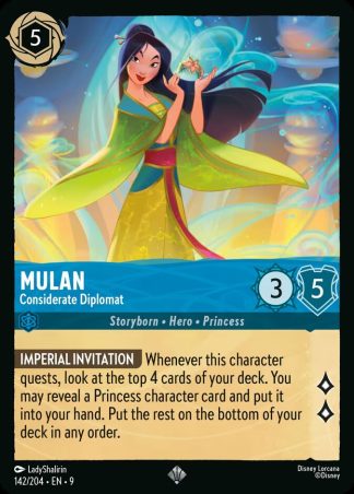 Mulan - Considerate Diplomat  ·  Fabled 142