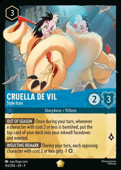 Cruella De Vil - Style Icon · Fabled 143