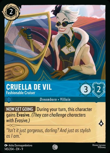 Cruella De Vil - Fashionable Cruiser · Fabled 145