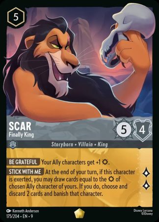 Scar - Finally King  ·  Fabled 175