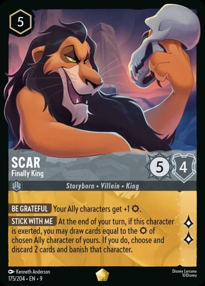 Scar - Finally King · Fabled 175