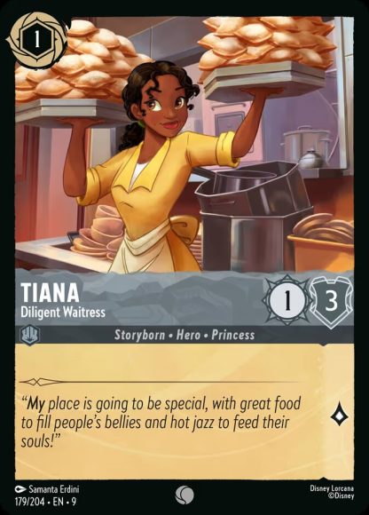 Tiana - Diligent Waitress · Fabled 179