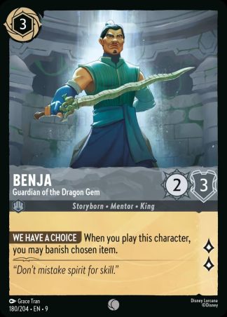 Benja - Guardian of the Dragon Gem  ·  Fabled 180