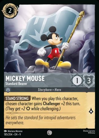 Mickey Mouse - Standard Bearer  ·  Fabled 185