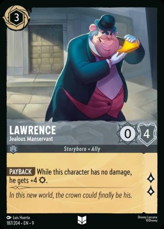 Lawrence - Jealous Manservant  ·  Fabled 187