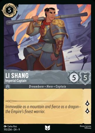 Li Shang - Imperial Captain  ·  Fabled 193