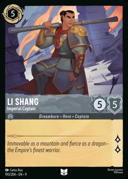Li Shang - Imperial Captain · Fabled 193