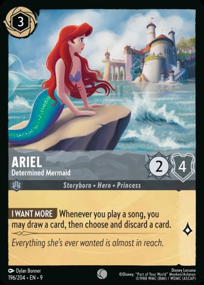 Ariel - Determined Mermaid · Fabled 196