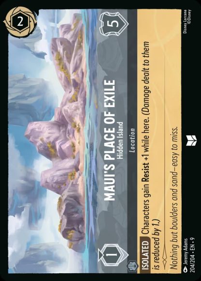 Maui's Place of Exile - Hidden Island · Fabled 204