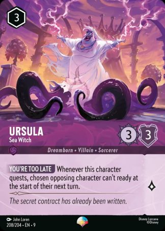 Ursula - Sea Witch  ·  Fabled 208