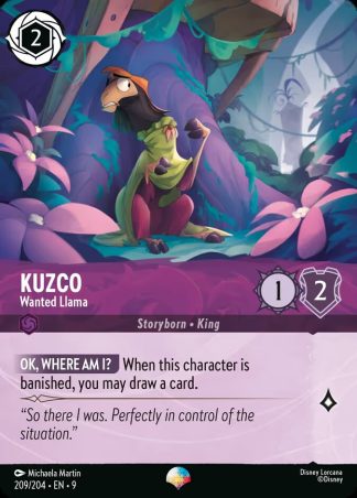 Kuzco - Wanted Llama  ·  Fabled 209