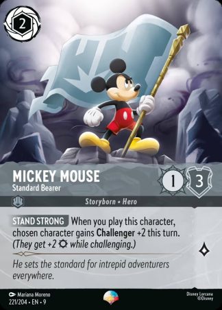 Mickey Mouse - Standard Bearer  ·  Fabled 221