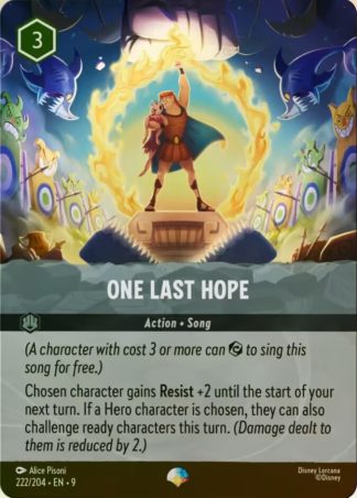 One Last Hope  ·  Fabled 222