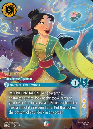 Mulan - Considerate Diplomat  ·  Fabled 235