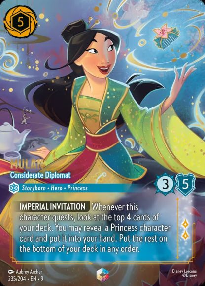 Mulan - Considerate Diplomat · Fabled 235